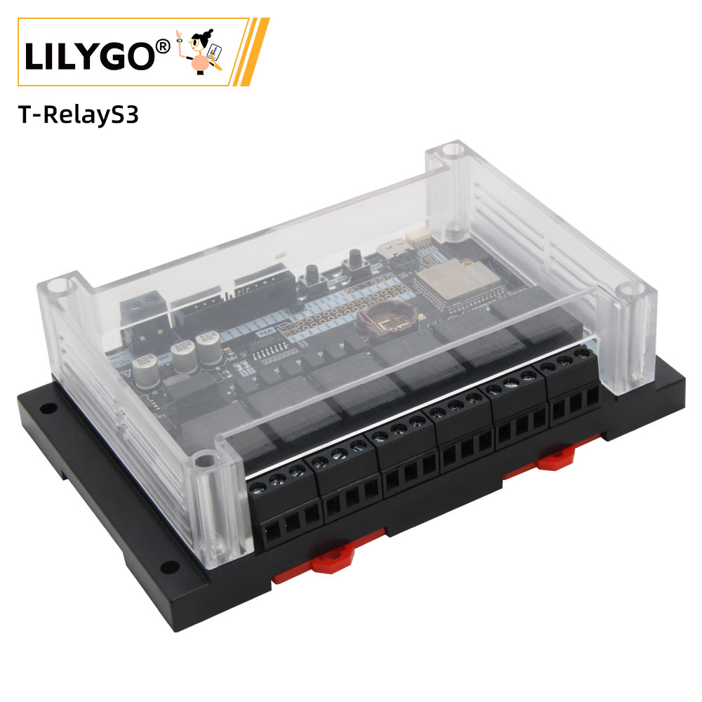 Lolin S3 - LILYGO® T-RelayS3 ESP32-S3 6-weg Relay Ontwikkelingsraad