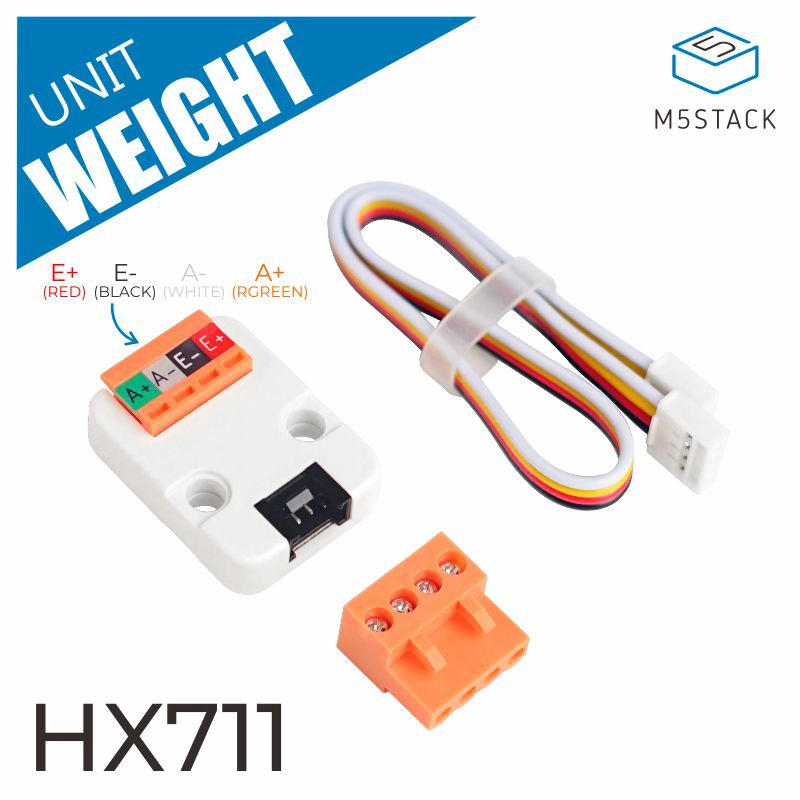 M5Stack - M5Stack officiële mini-gewichtseenheid (HX711) loadcelversterker