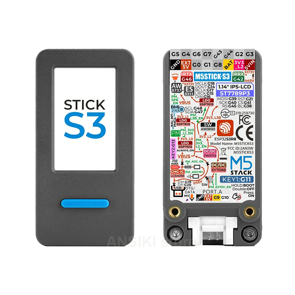 Doit Esp32 - M5Stack M5StickS3 ESP32-S3 IoT-ontwikkelkit Draagbaar met