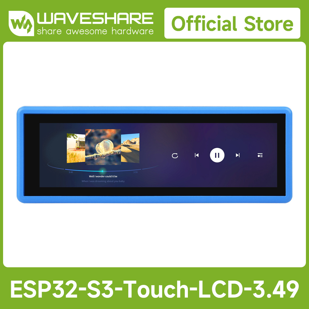 Lolin S3 - Waveshare ESP32-S3 Hoogwaardig ontwikkelingsbord met 3,49