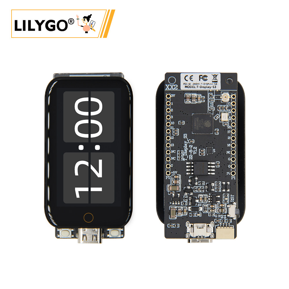 Lolin S3 - LILYGO T-Display-S3 1,9-inch ST7789 LCD touchscreen