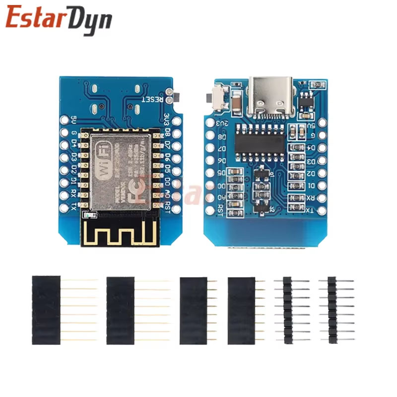 D1 Mini TYPE-C/MICRO ESP8266 E - Nodemcuv2 recensie en prijs