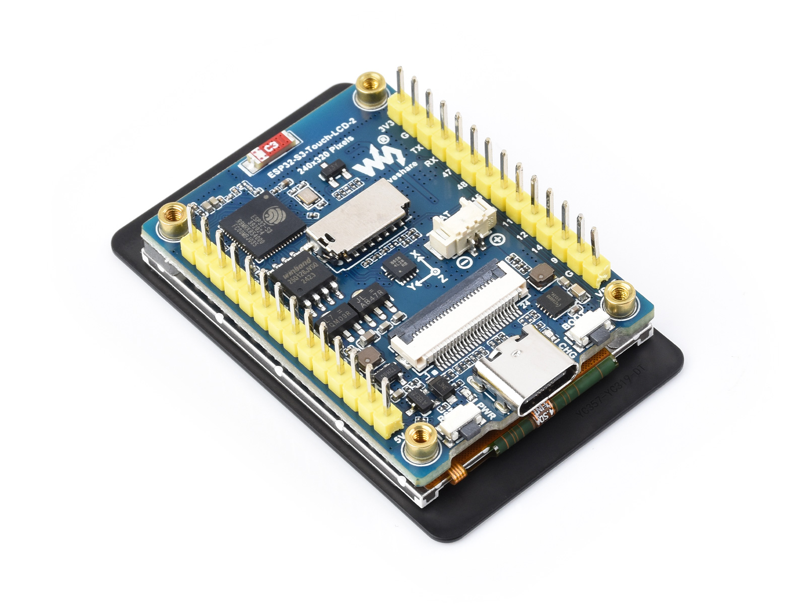 Waveshare ESP32-S3 2 inch capa - Lolin S3 recensie en prijs