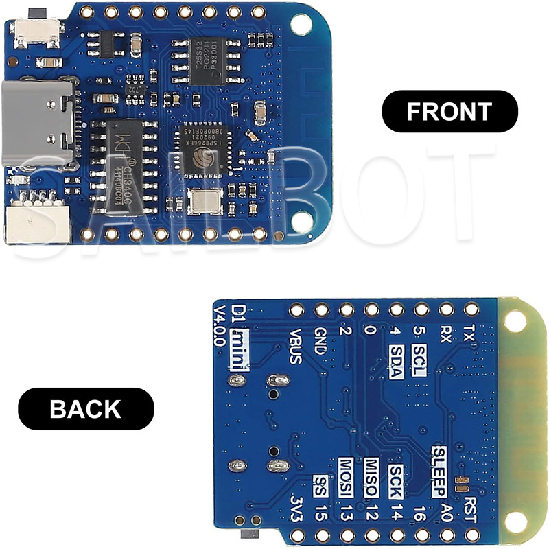 1-10PCS WeMos D1 Mini ESP8266  - Wemos D1 Mini recensie en prijs