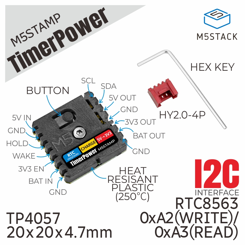 M5Stack Officiële M5Stamp Time - M5Stack recensie en prijs