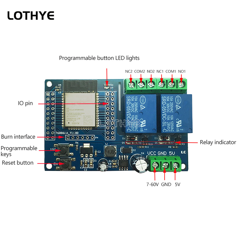 ESP32 Dual Channel Wifi Blueto - Doit Esp32 recensie en prijs