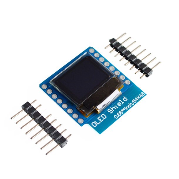 0,66 inch OLED LED LCD Display - Wemos D1 Mini recensie en prijs