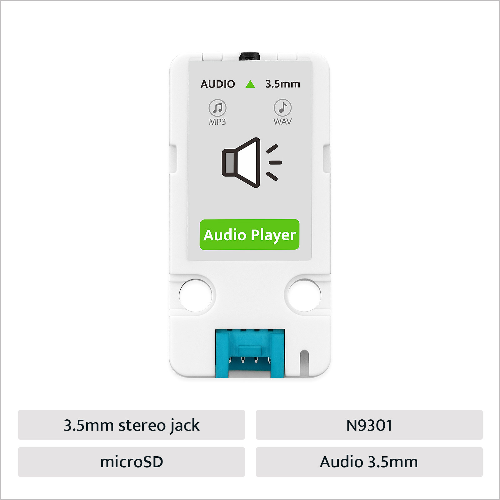 Officiële M5Stack audioplayer- - M5Stack recensie en prijs
