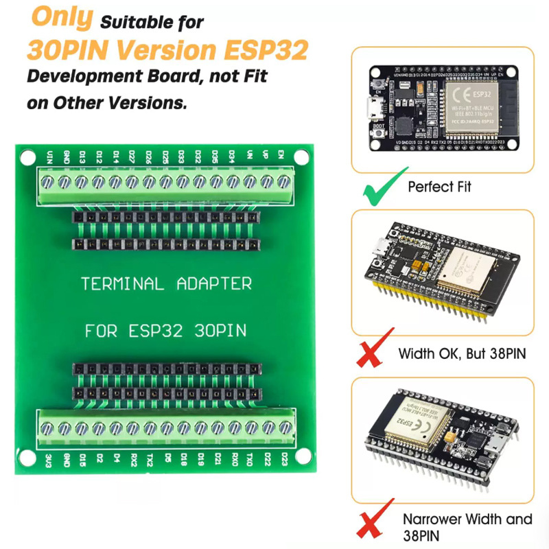 ESP32 ontwikkelbord NodeMCU-32 - Doit Esp32 recensie en prijs