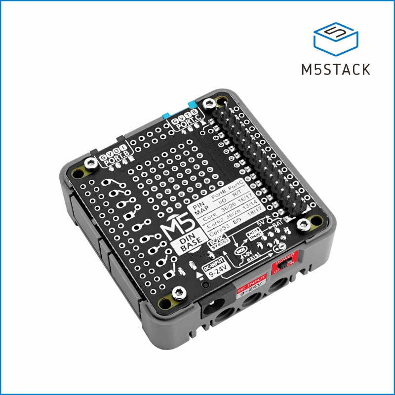 M5Stack officiële Din-basis me - M5Stack Core2 recensie en prijs