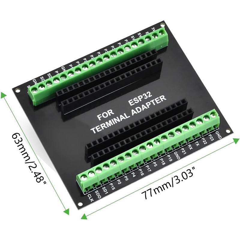3 stks 38PIN ESP32 Breakout Bo - Nodemcu 32S recensie en prijs