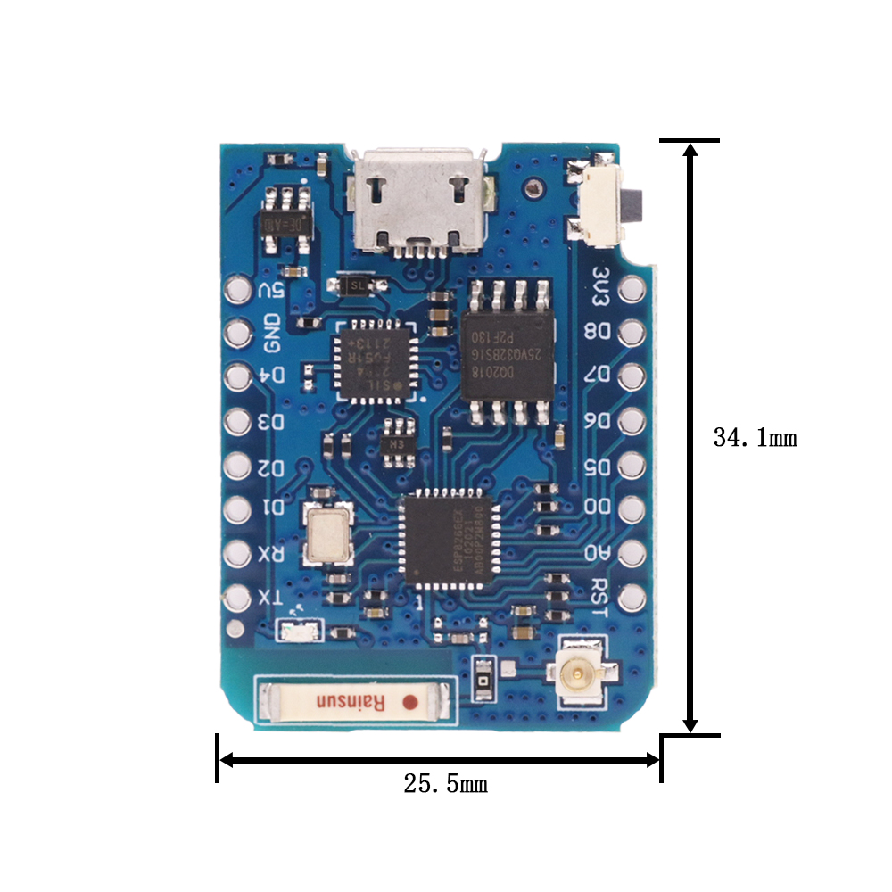 WeMos D1 Mini Pro V3.0 NodeMcu - Wemos D1 Mini recensie en prijs