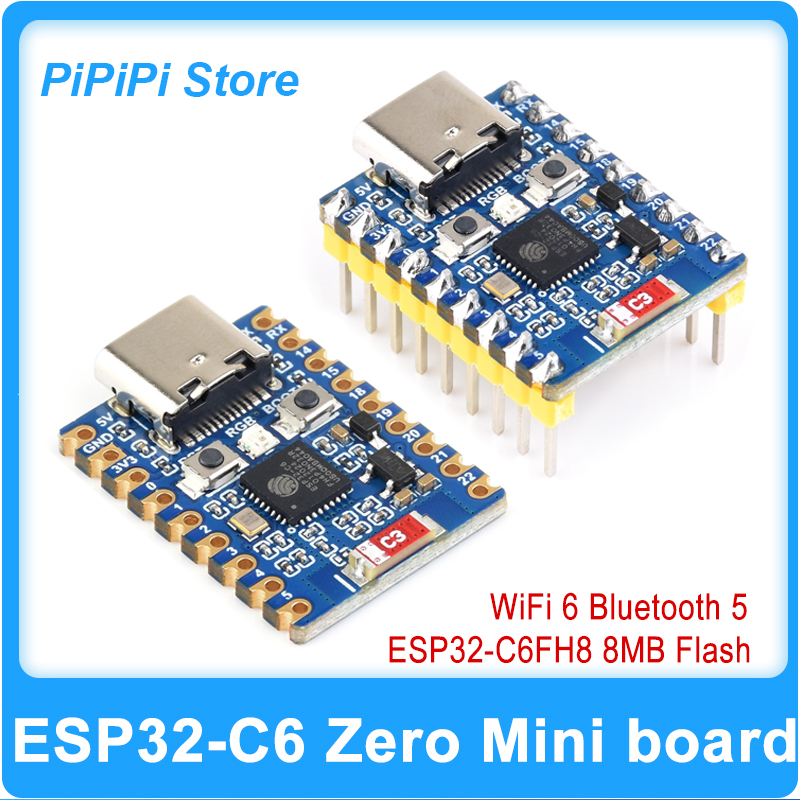 ESP32-C6 Zero Super Mini Devel - Doit Esp32 recensie en prijs