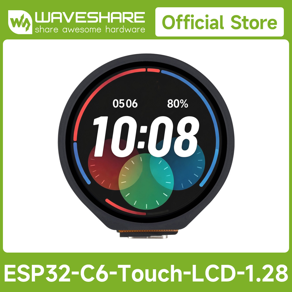 ESP32-C6 1.28 inch Touch LCD D - Waveshare Esp32 recensie en prijs