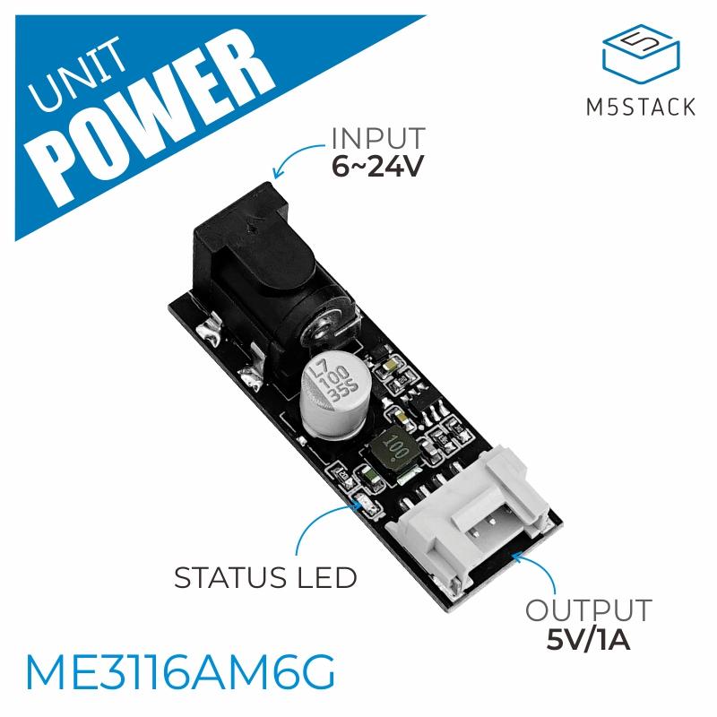 M5Stack officiële 5V Buck-conv - M5Stack recensie en prijs