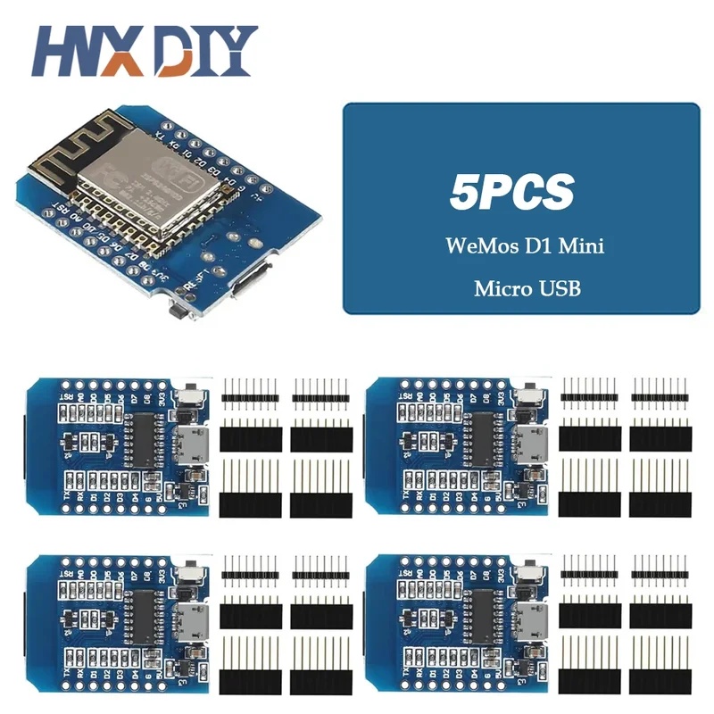 1-10PCS D1 Mini Nodemcu ESP826 - Wemos D1 Mini recensie en prijs