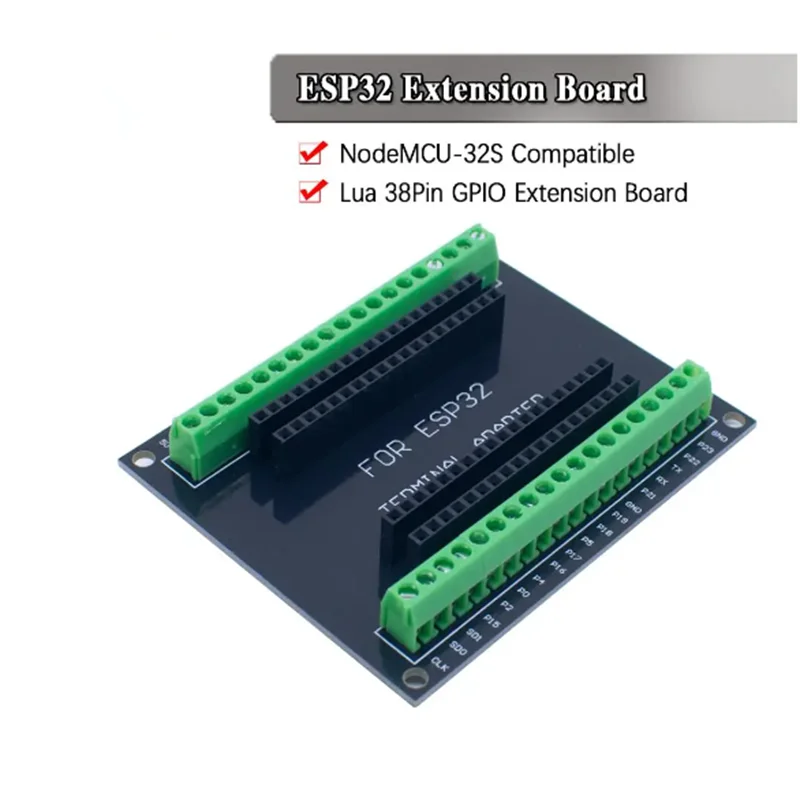 ESP32 Uitbreidingskaart Compat - Nodemcu 32S recensie en prijs