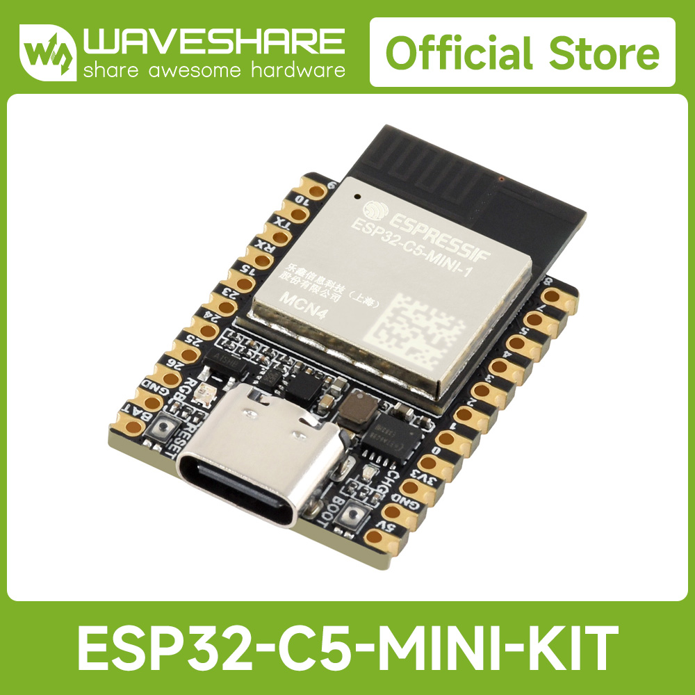 Waveshare ESP32-C5 Mini Dual-b - Waveshare Esp32 recensie en prijs