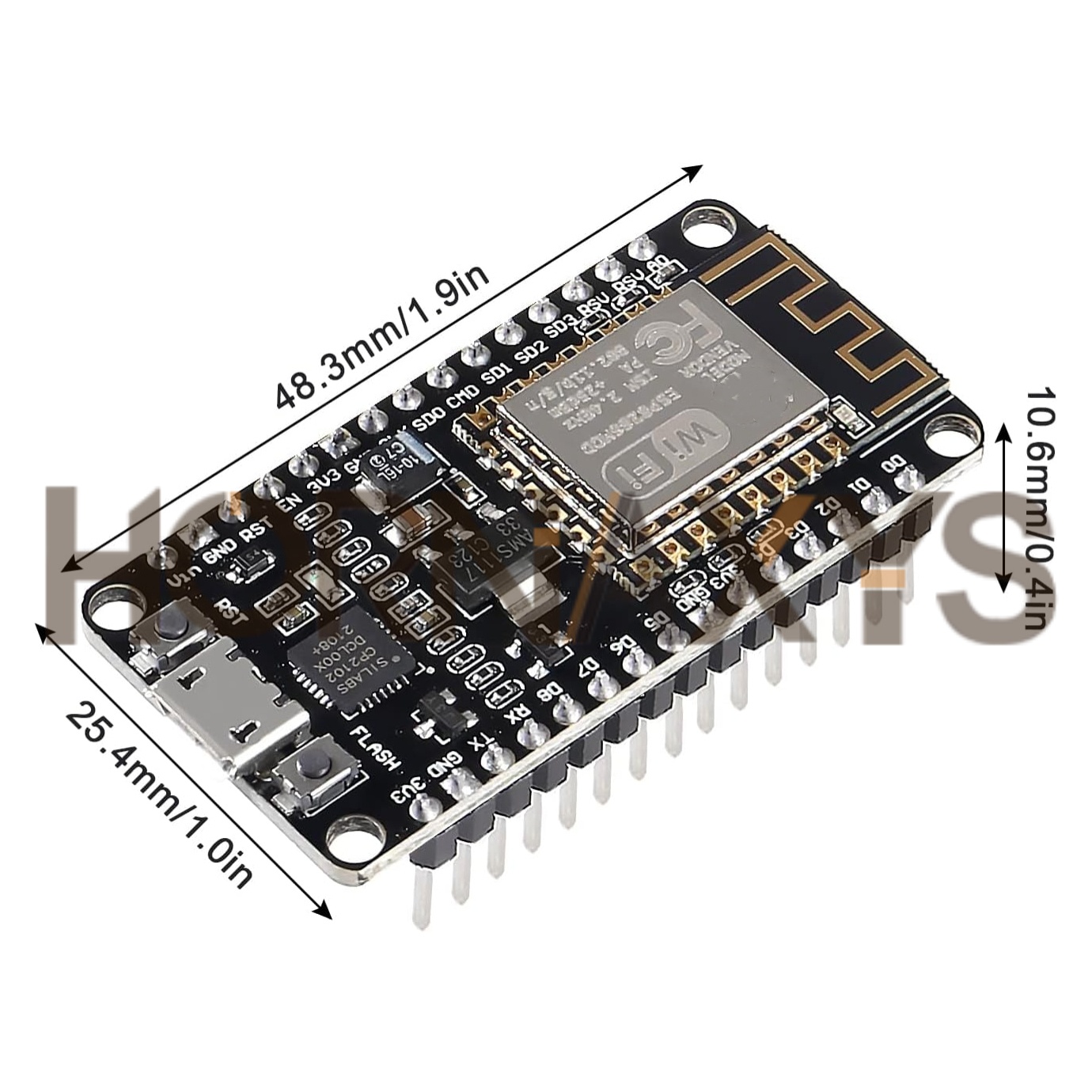 1-10PCS/Draadloze Module CP210 - Nodemcuv2 recensie en prijs