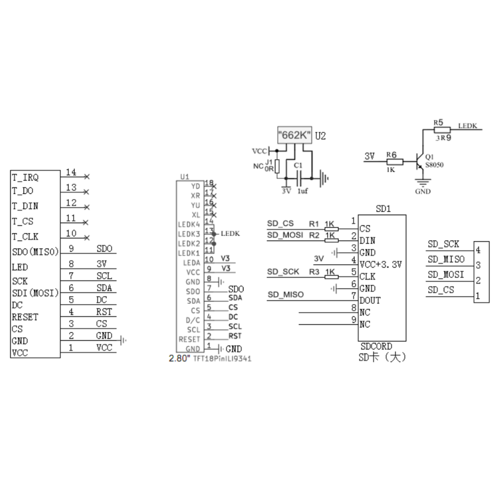 2,8 inch TFT LCD-displaymodule - Esp32 S3 Devkitc 1 recensie en prijs