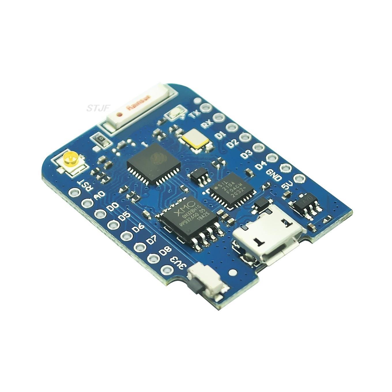 Voor WEMOS D1 Mini Pro: extern - D1 Mini Pro recensie en prijs