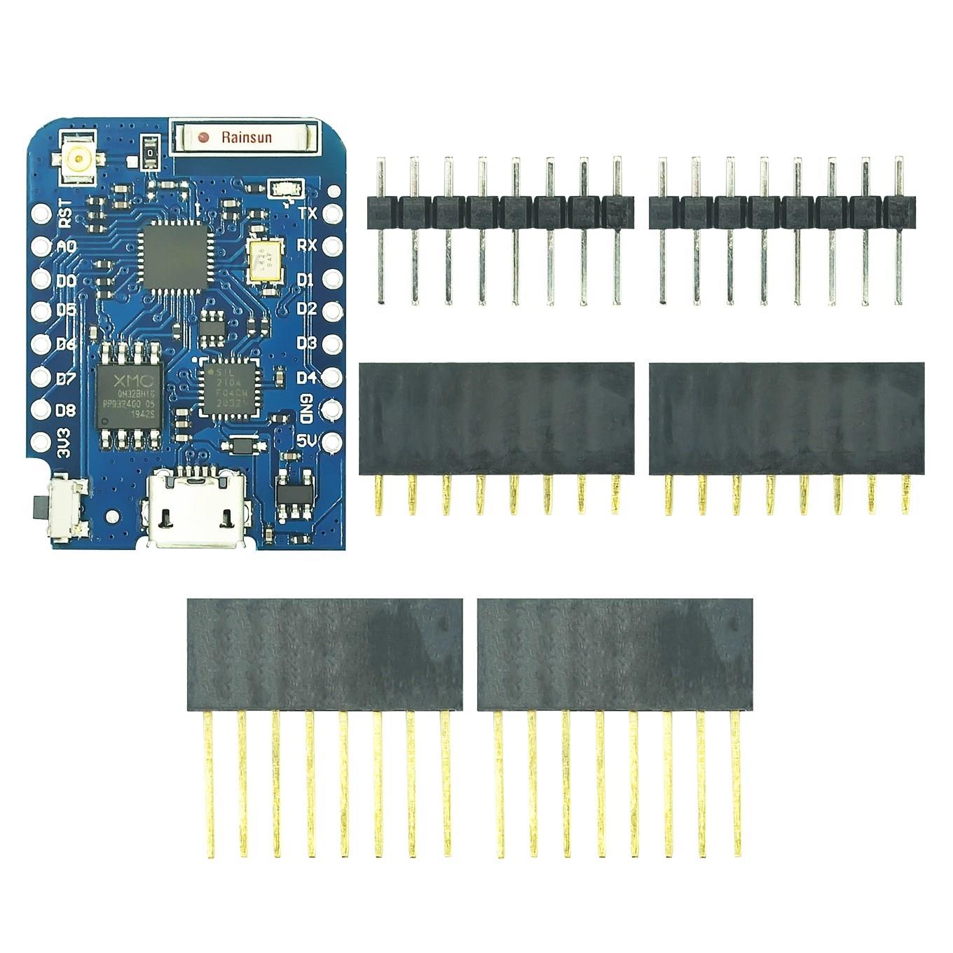 Voor WEMOS D1 Mini Pro: extern - D1 Mini Pro recensie en prijs