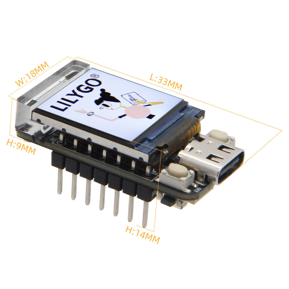 LILYGO T-QT Pro ESP32-S3 GC9A0 - Lolin S3 recensie en prijs