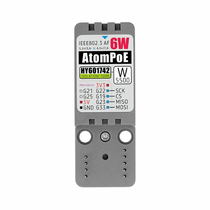 M5Stack officiële ATOMIC PoE-b - M5Stack recensie en prijs