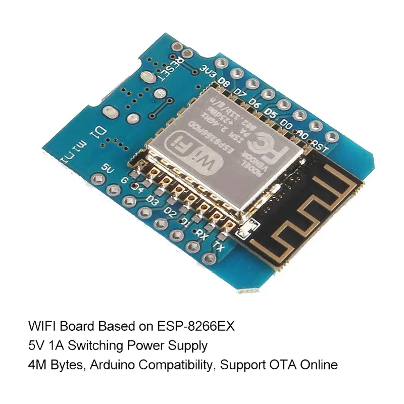 10 stks WeMos D1 Mini Pro V3.0 - D1 Mini Pro recensie en prijs